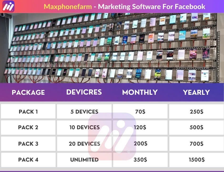 The Latest Facebook Account Farming Software on Mobile – MaxPhonefarm