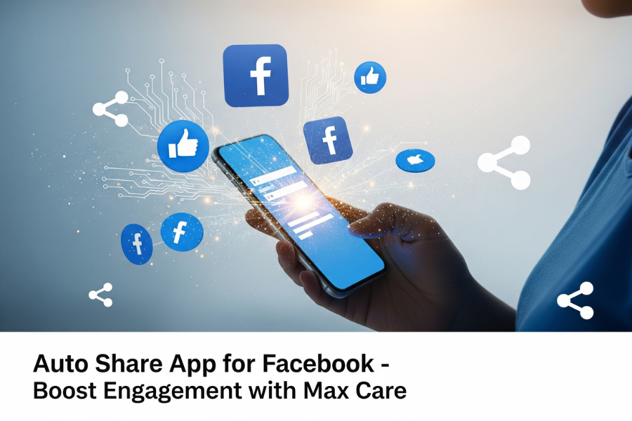 Auto Share App for Facebook: Boost Your Reach and Engagement Effortlessly with Max Care