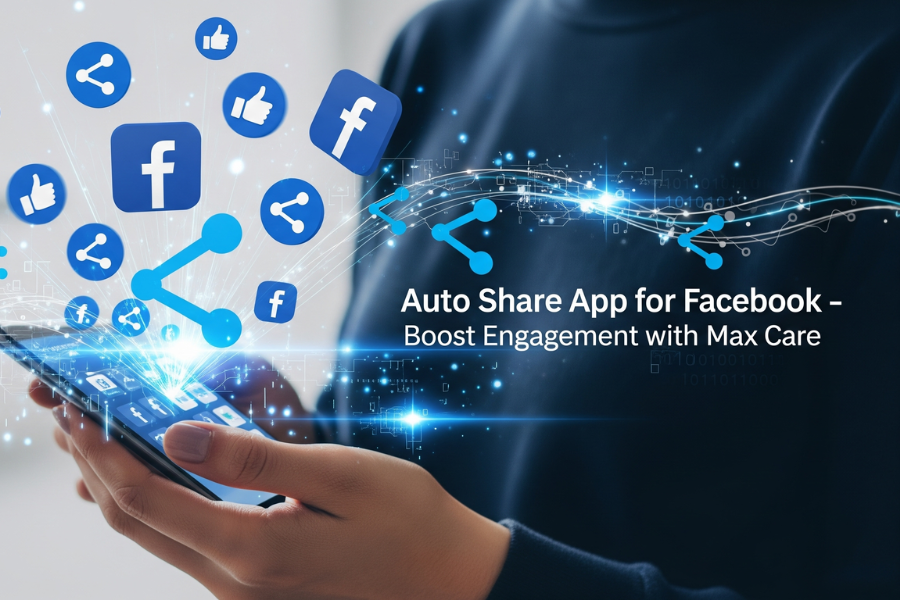 Auto Share App for Facebook: Boost Your Reach and Engagement Effortlessly with Max Care