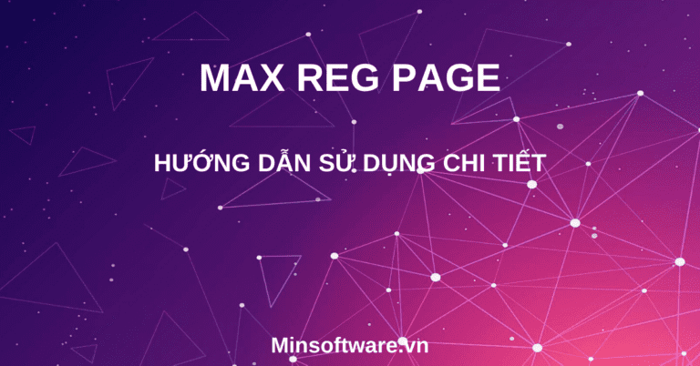 Max Reg Page