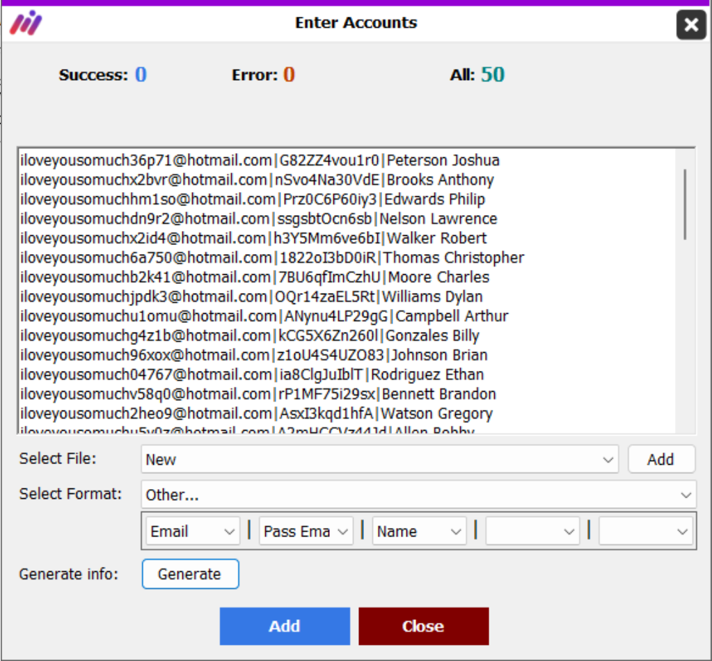 Max Hotmail Software
