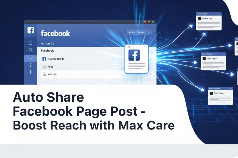 Auto Share Facebook Page Post: Boost Your Reach Effortlessly with Max Care