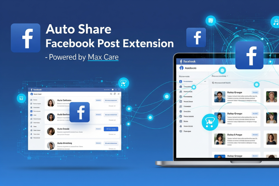 Auto Share Facebook Post Extension: The Smartest Way to Automate and Scale Your Facebook Marketing with Max Care