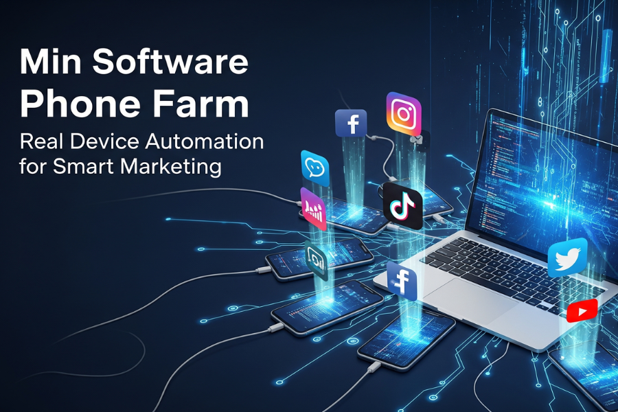 The Power of Min Software Phone Farm: Scale Your Marketing with Real-Device Automation