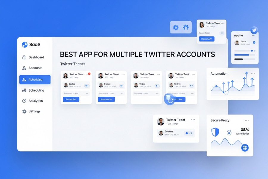 Best App for Multiple Twitter Accounts: The Professional Way to Manage, Automate, and Scale Twitter Growth