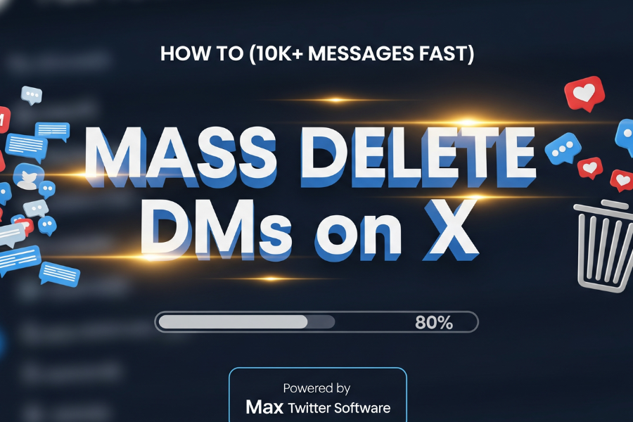 How to Mass Delete DMs on X at Scale, Safely & Efficiently (Expert Guide 2026)