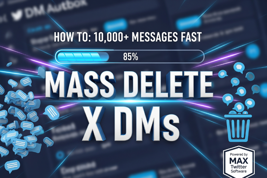 How to Mass Delete X DMs Quickly, Safely & at Scale (Expert Guide 2026)