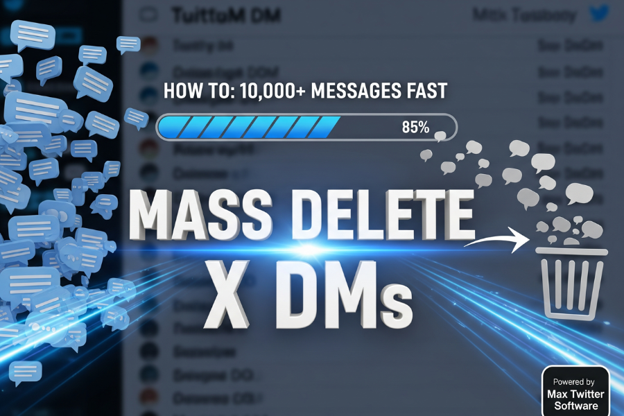 How to Mass Delete X DMs Quickly, Safely & at Scale (Expert Guide 2026)