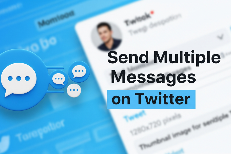 How to Send Multiple Messages on Twitter: Boost Your Engagement