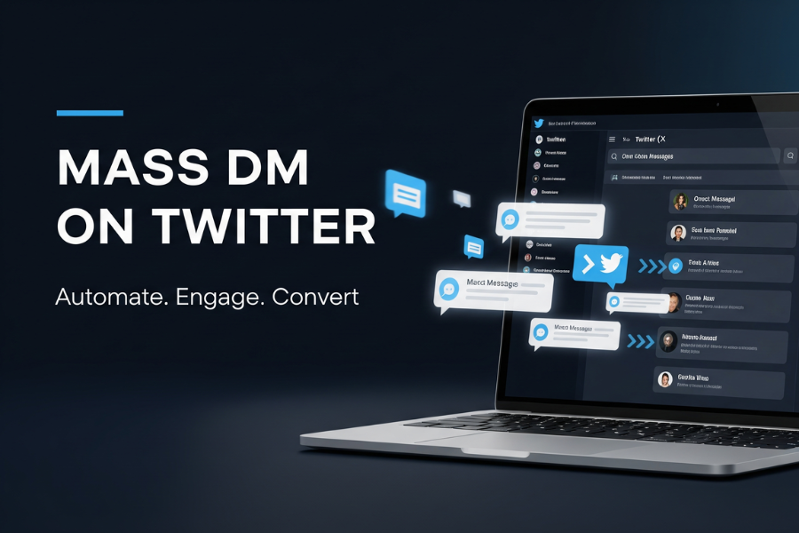 Mass DM on Twitter: The Ultimate Growth Strategy to Scale Engagement, Leads, and Sales Automatically