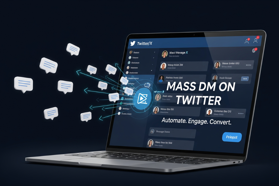 Mass DM on Twitter: The Ultimate Growth Strategy to Scale Engagement, Leads, and Sales Automatically