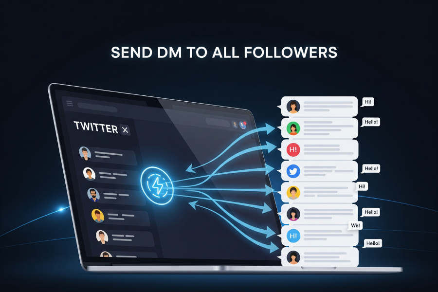 Send DM to All Twitter Followers: The Smart Way to Turn Followers into Conversations and Customers