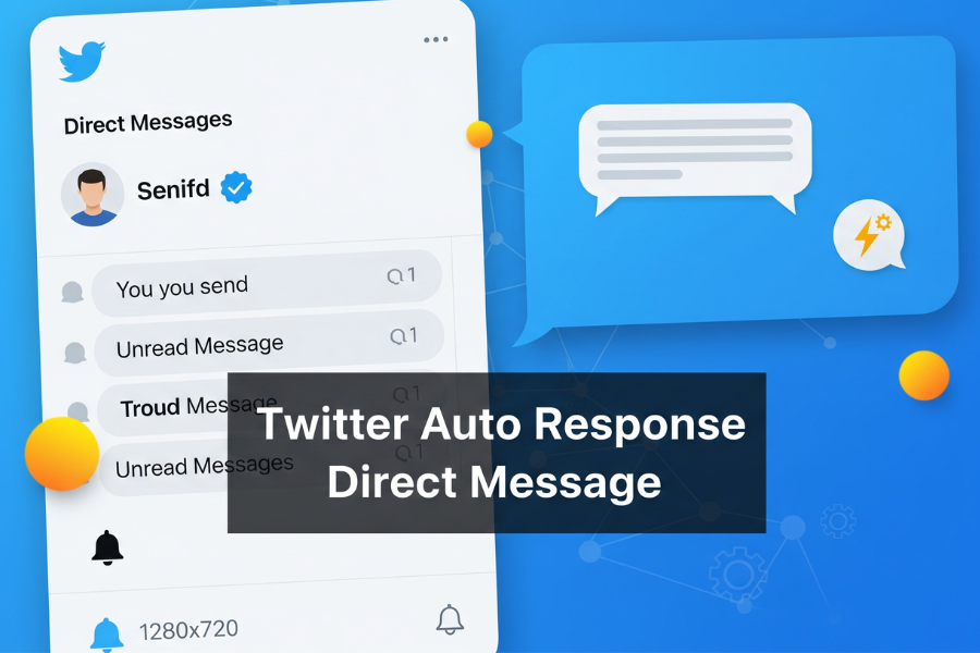 Twitter Auto Response Direct Message: How to Automate Conversations and Boost Engagement