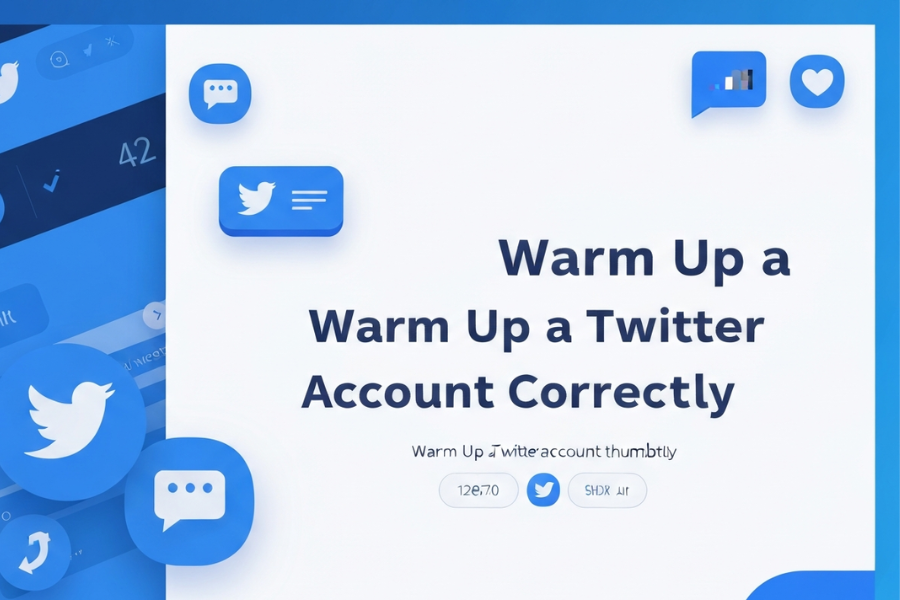 How to Warm Up a Twitter Account Correctly: Step-by-Step Guide