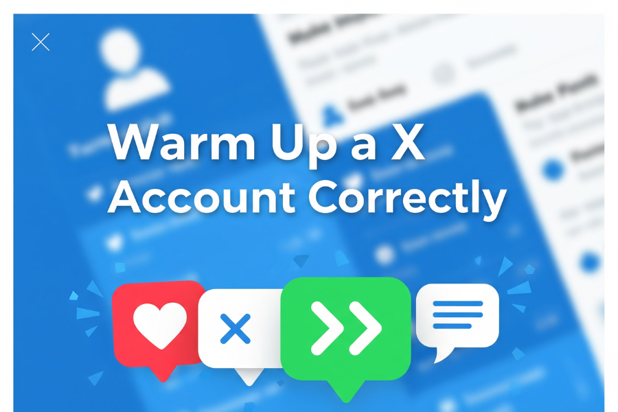 How to Warm Up a X Account Correctly: A Step-by-Step Guide for Safe Growth