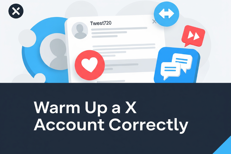 How to Warm Up a X Account Correctly: A Step-by-Step Guide for Safe Growth