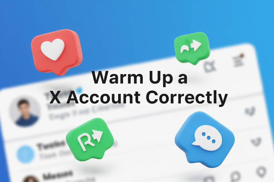 How to Warm Up a X Account Correctly: A Step-by-Step Guide for Safe Growth