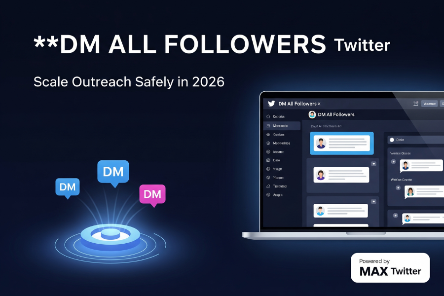 DM All Followers Twitter — Safe, Scalable, and Conversion-Driven Outreach in 2026