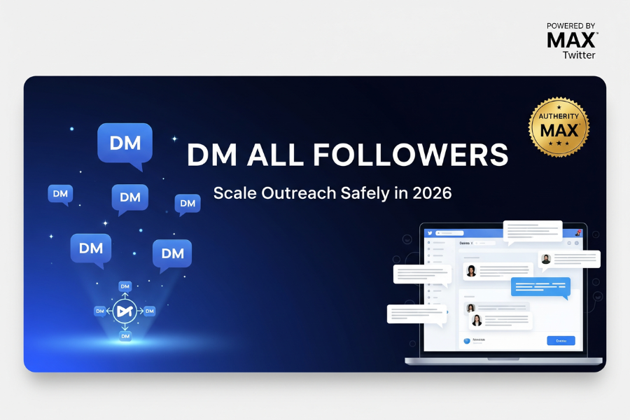 DM All Followers Twitter — Safe, Scalable, and Conversion-Driven Outreach in 2026
