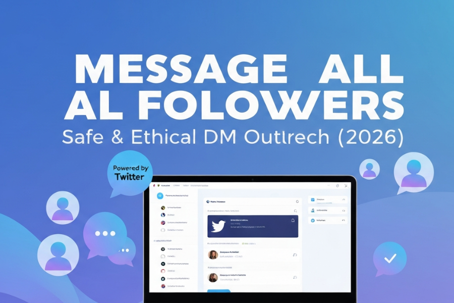 DM All Twitter Followers at Once Free — Safe, Scalable, and High-Converting Outreach (2026 Guide)