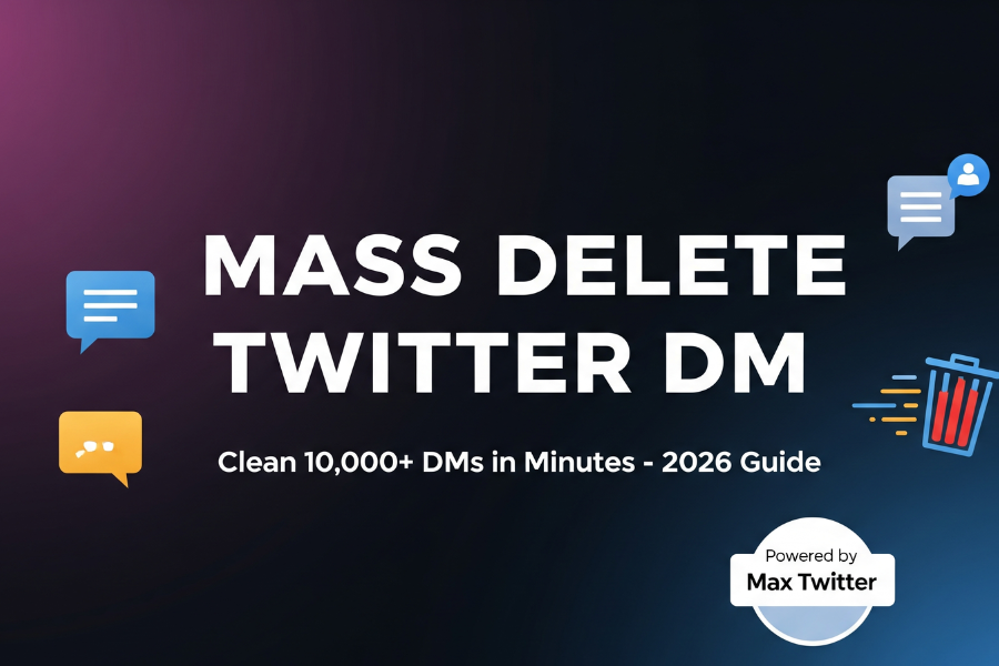 Mass Delete Twitter DM – The Fastest Way to Clean Your Inbox Without Losing Your Mind