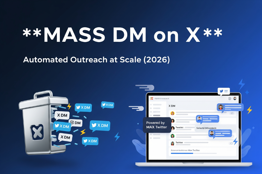Mass DM on X — The Smart Way to Scale Outreach Without Risking Your Account