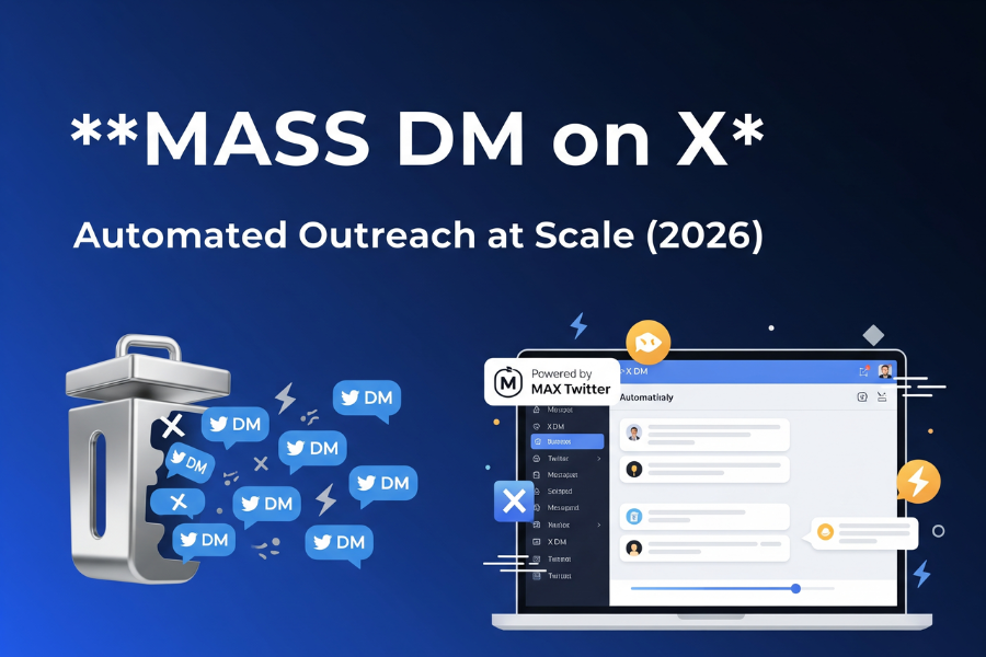 Mass DM on X — The Smart Way to Scale Outreach Without Risking Your Account