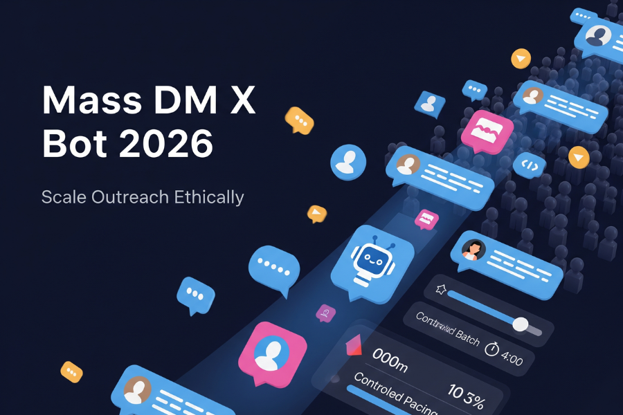 Mass DM X Bot 2026 – Scale Your Outreach Without Becoming Spam